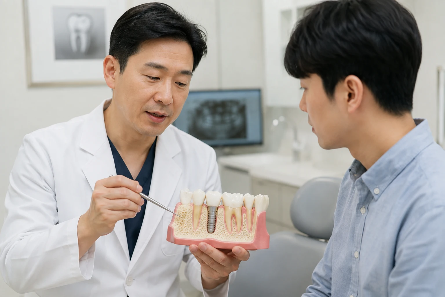 임플란트 뼈이식 수술 시간
